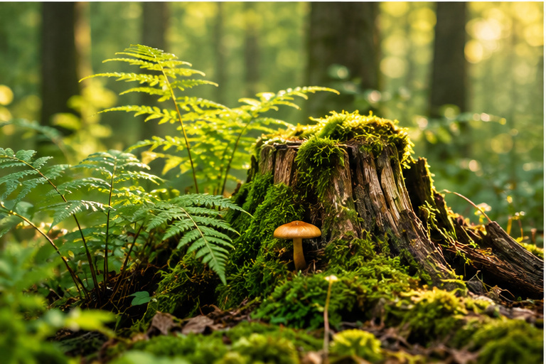 Naturdetail aus dem Wald